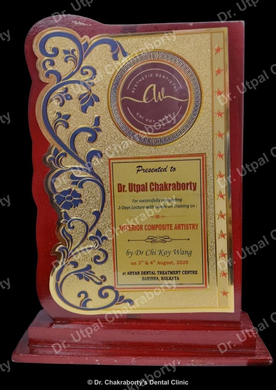 Dr. Utpal Chakraborty — Certificate 2