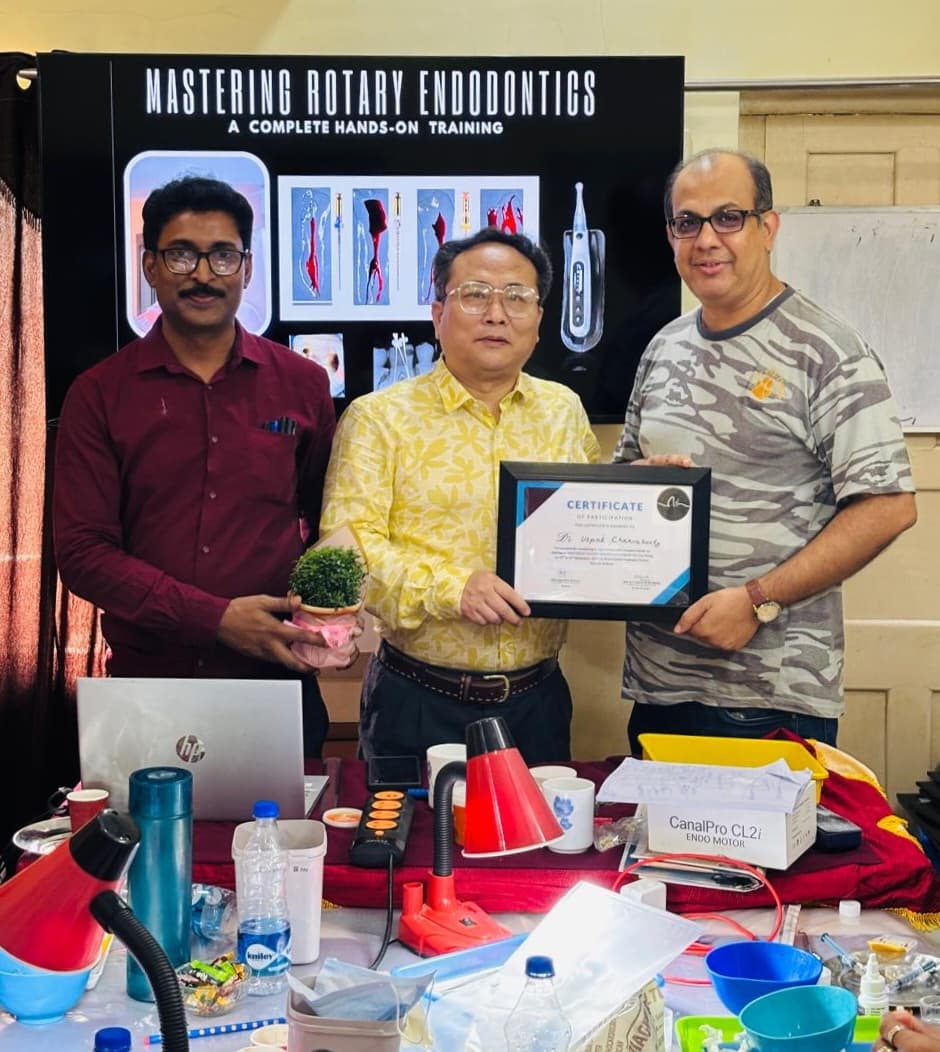 Dr. Utpal Chakraborty — Latest training on Root Canal Treatment