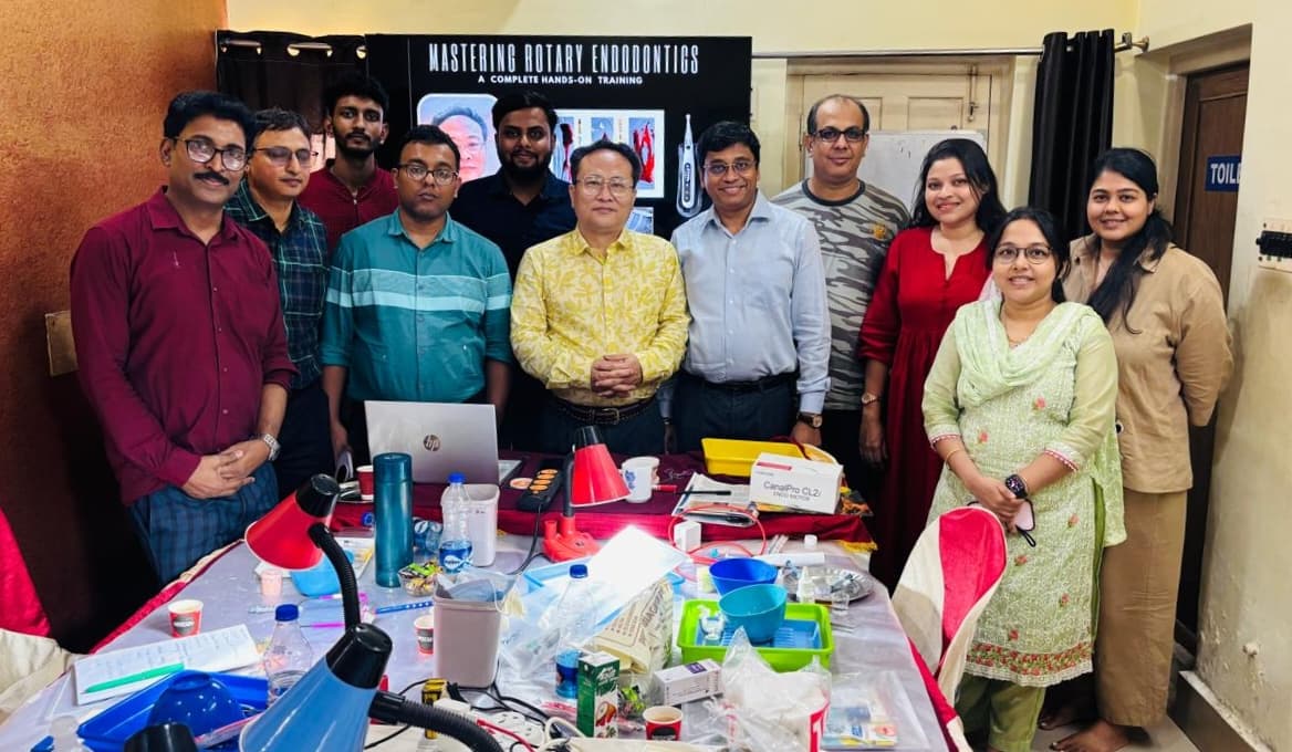 Dr. Utpal Chakraborty — Latest training on Root Canal Treatment